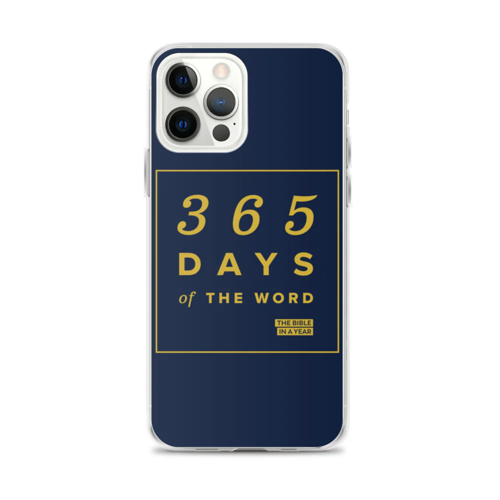 365 Days of the Word Bible in a Year iPhone Case - Navy - Image 14