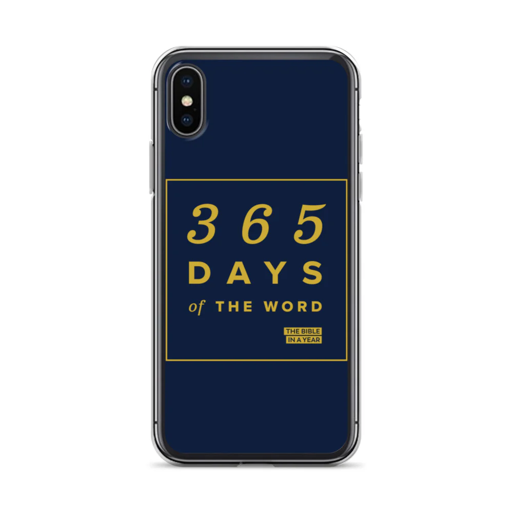365 Days of the Word Bible in a Year iPhone Case - Navy - Image 22