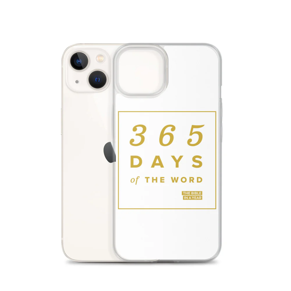 365 Days of the Word Bible in a Year iPhone Case - White - Image 19