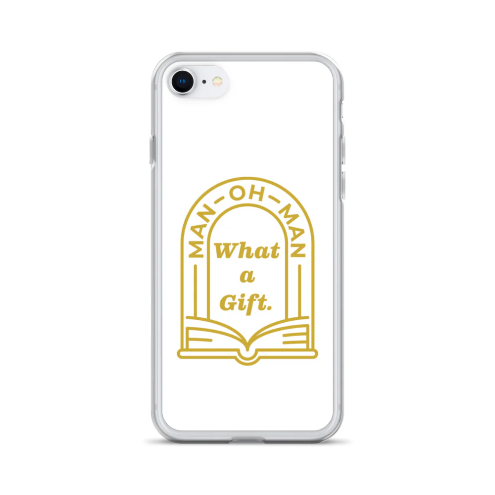Man-oh-Man Bible in a Year iPhone Case - White - Image 20