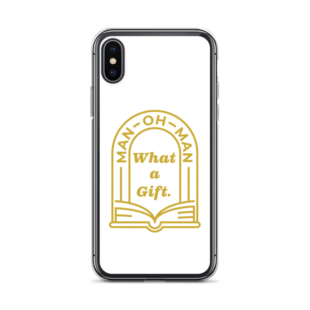 Man-oh-Man Bible in a Year iPhone Case - White - Image 22