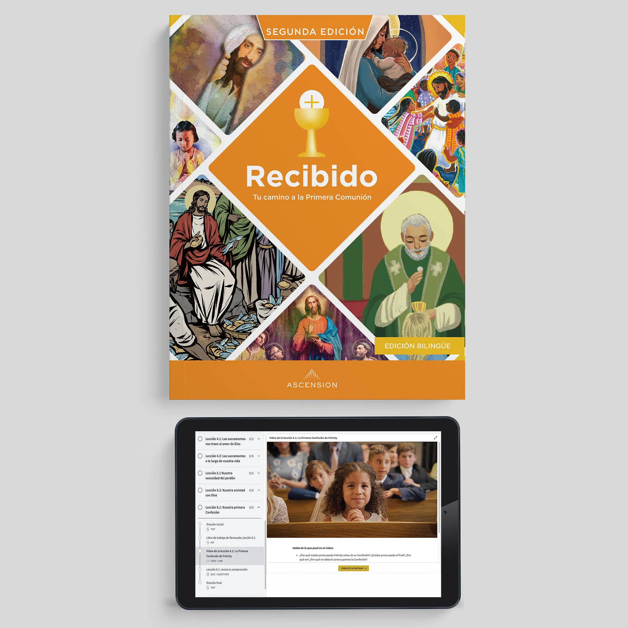 Received: Your Journey to First Communion Student Workbook (Includes Online Course Access) - Image 2