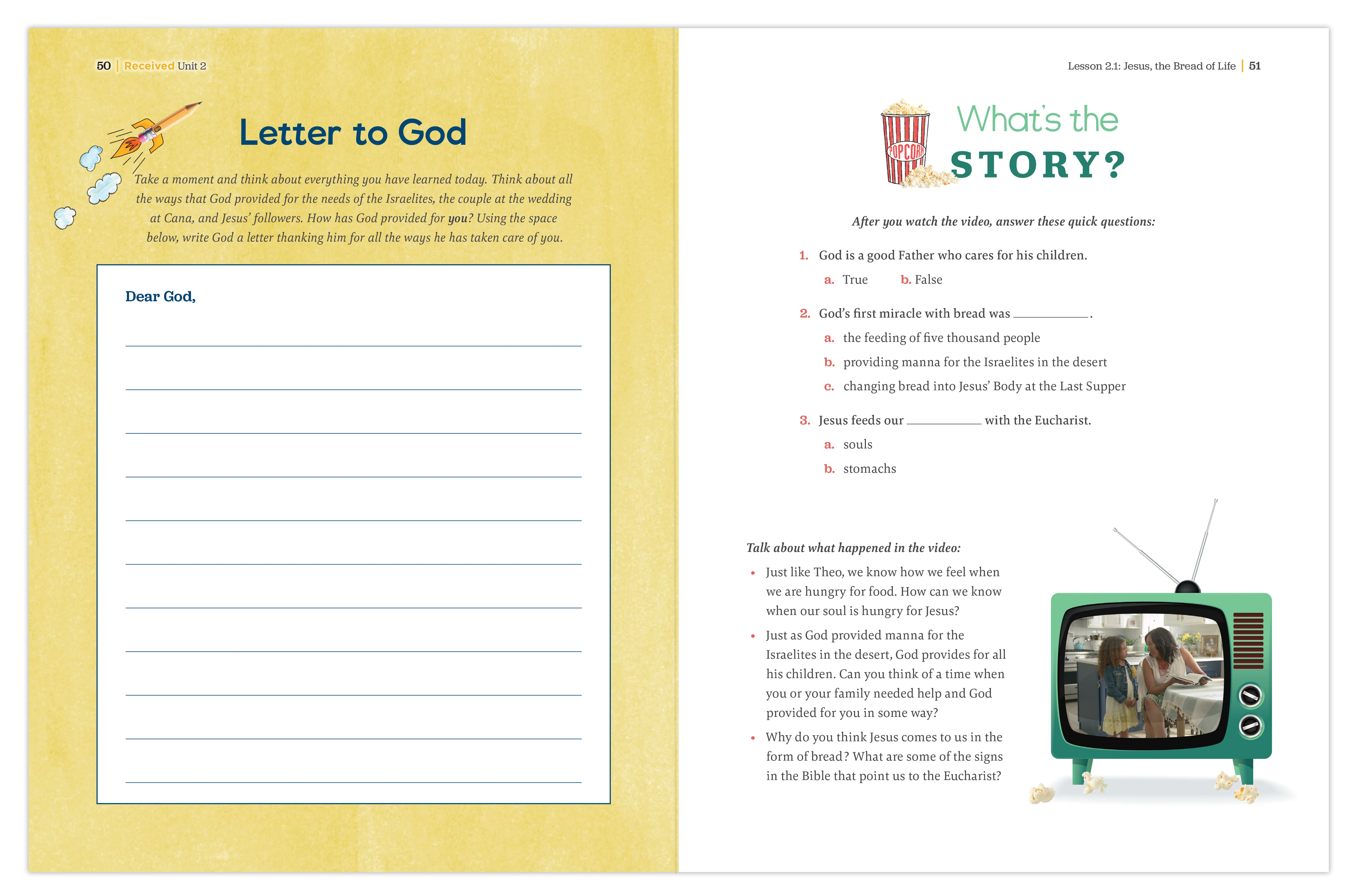 Received: Your Journey to First Communion Student Workbook (WITHOUT Online Course Access) - Image 12