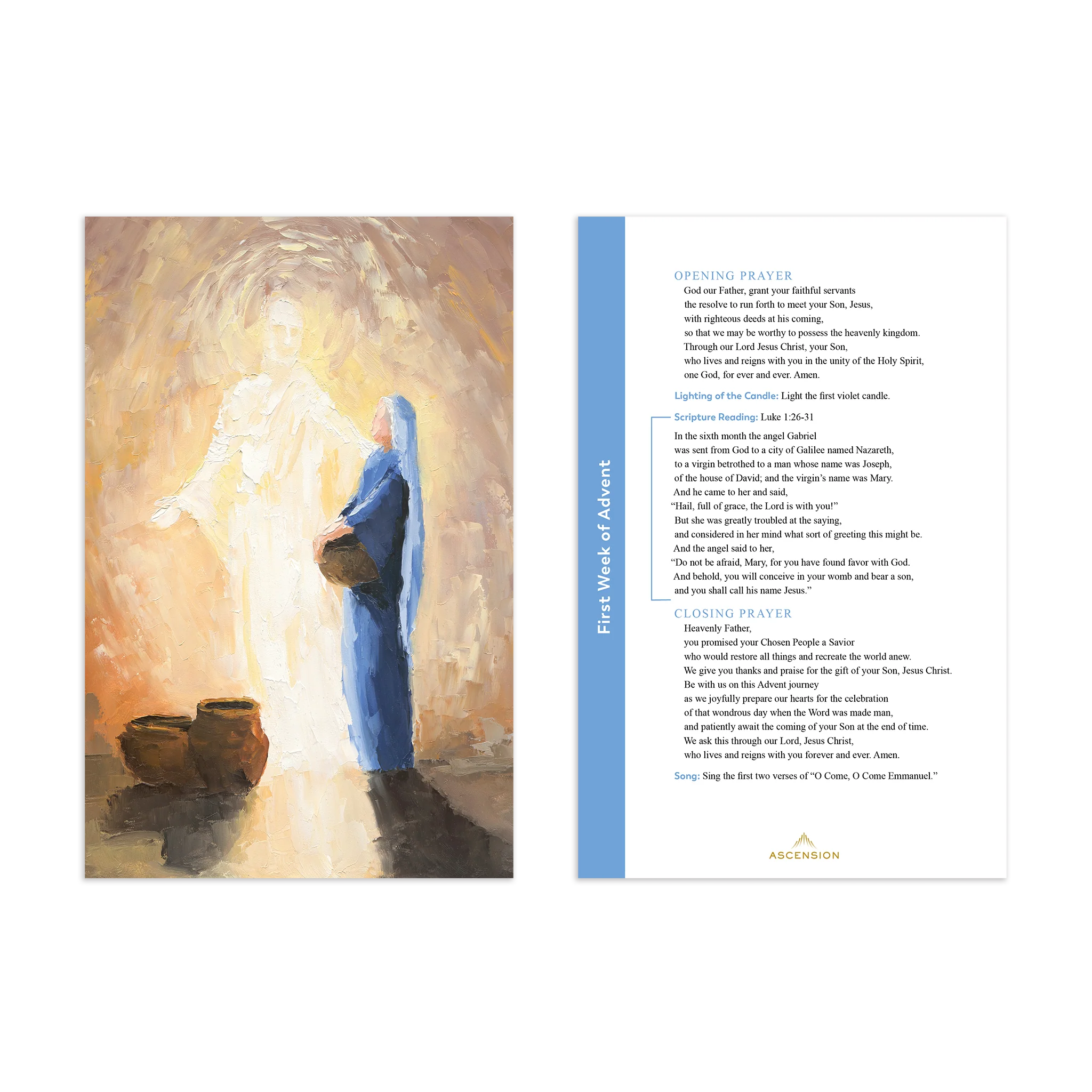 Rejoice! Advent Meditations with Joseph Journal and Advent Prayer Cards Bundle - Image 3